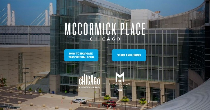 Site inspection virtual McCormick Place