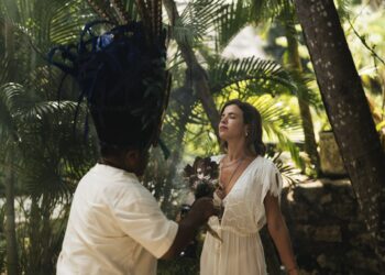 Un refugio íntimo para celebrar frente al Caribe